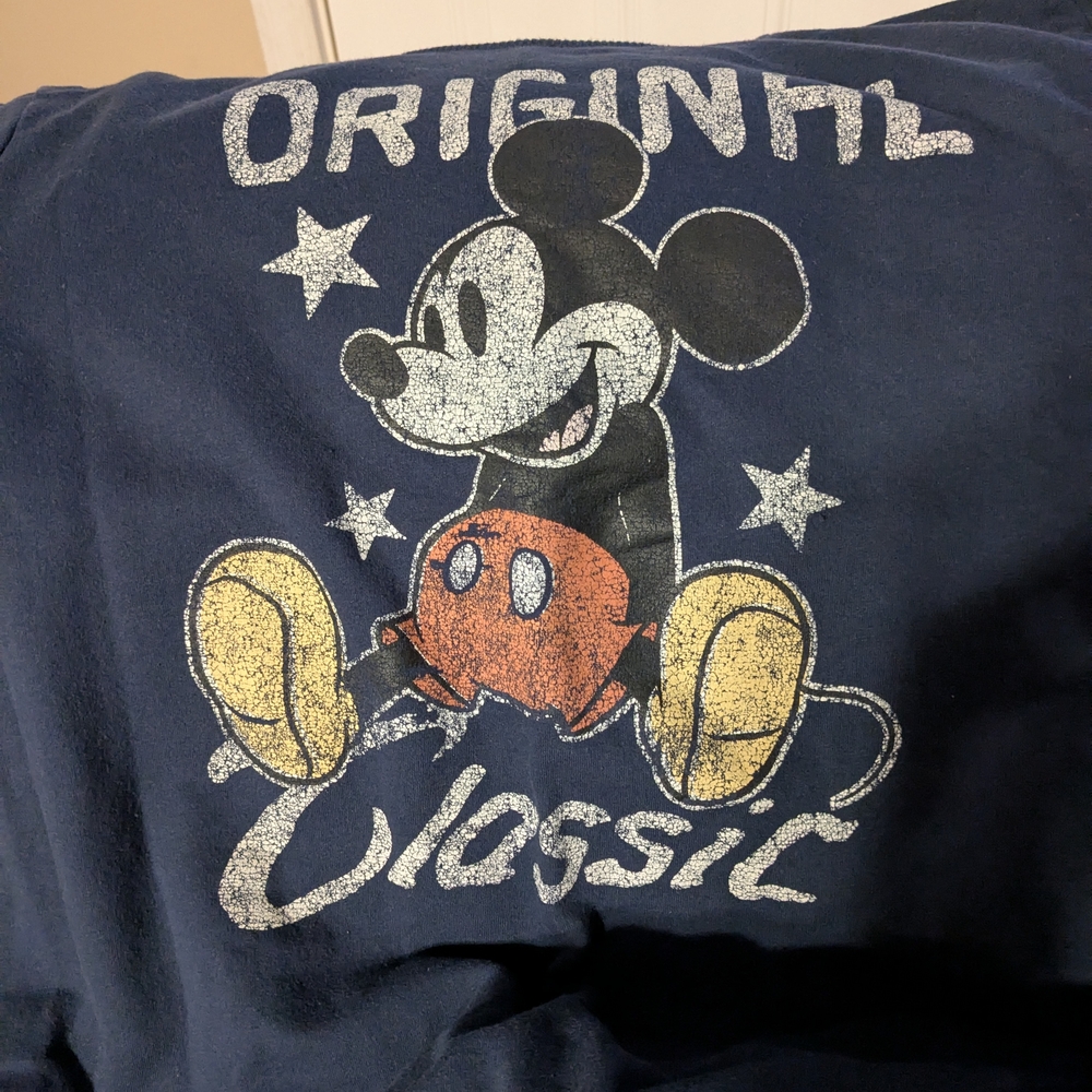 Disney Navy Blue Mickey Mouse Sweatshirt
